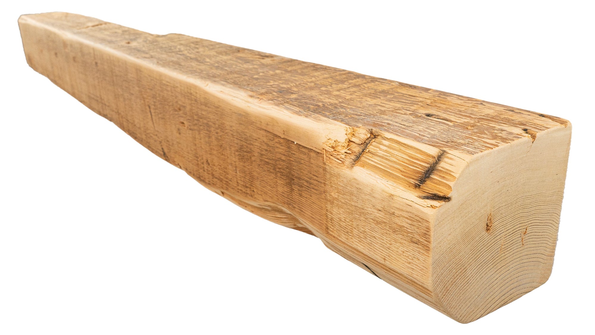 Reclaimed Wood Fireplace Mantel - Dakota Timber Co - Fireplace Mantels