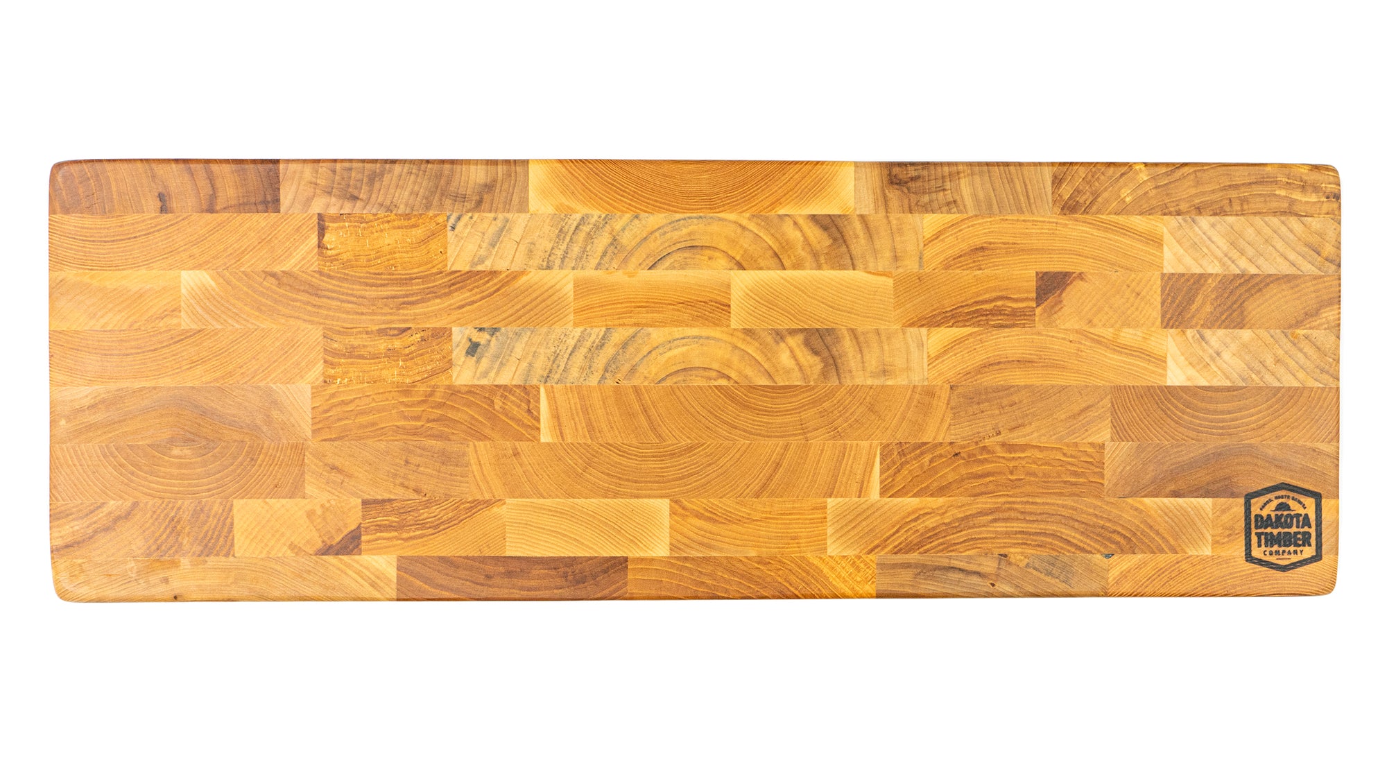 9.75" x 28.75" x 2.25" End Grain Cutting Board - Dakota Timber Co