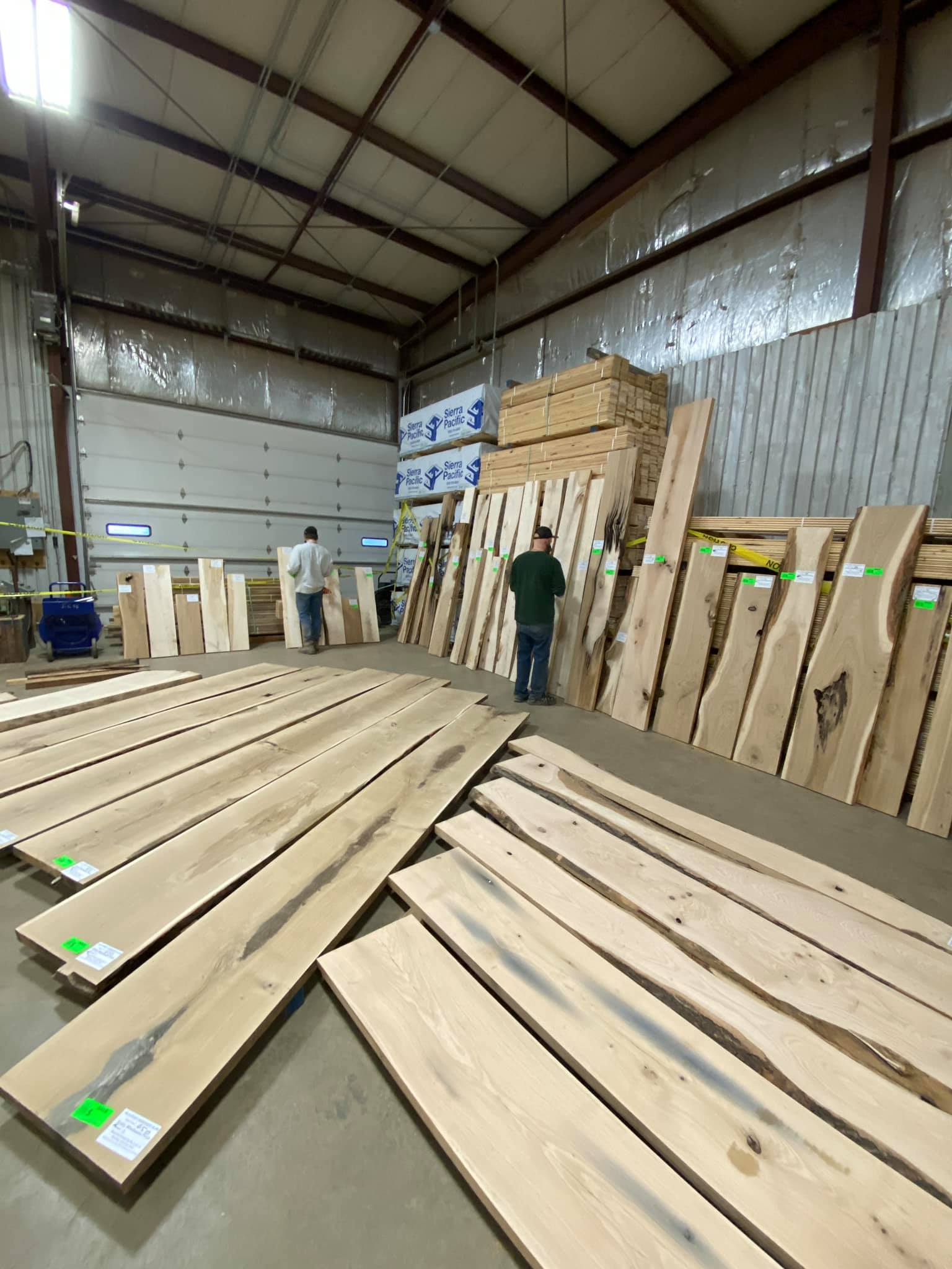 Dakota Timber Company | Hardwood Live Edge Slabs | Lumber Sales