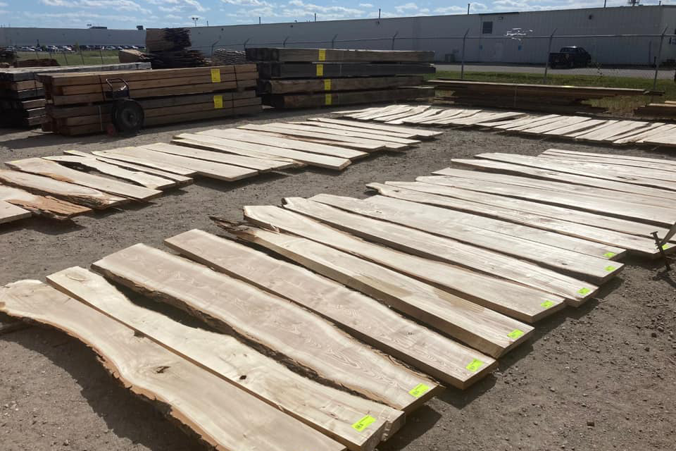 Dakota Timber Company Live Edge Slab Event