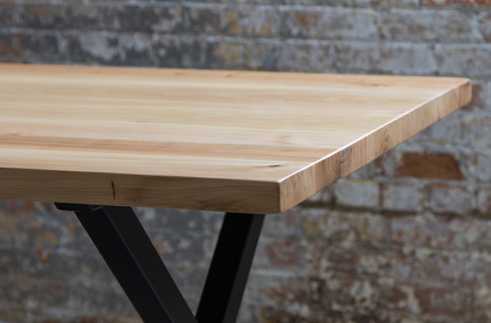 Dakota Timber Company Modern Dining Tables - Made in USA Dining Table - Solid Wood Dining Table - Farmhouse Table