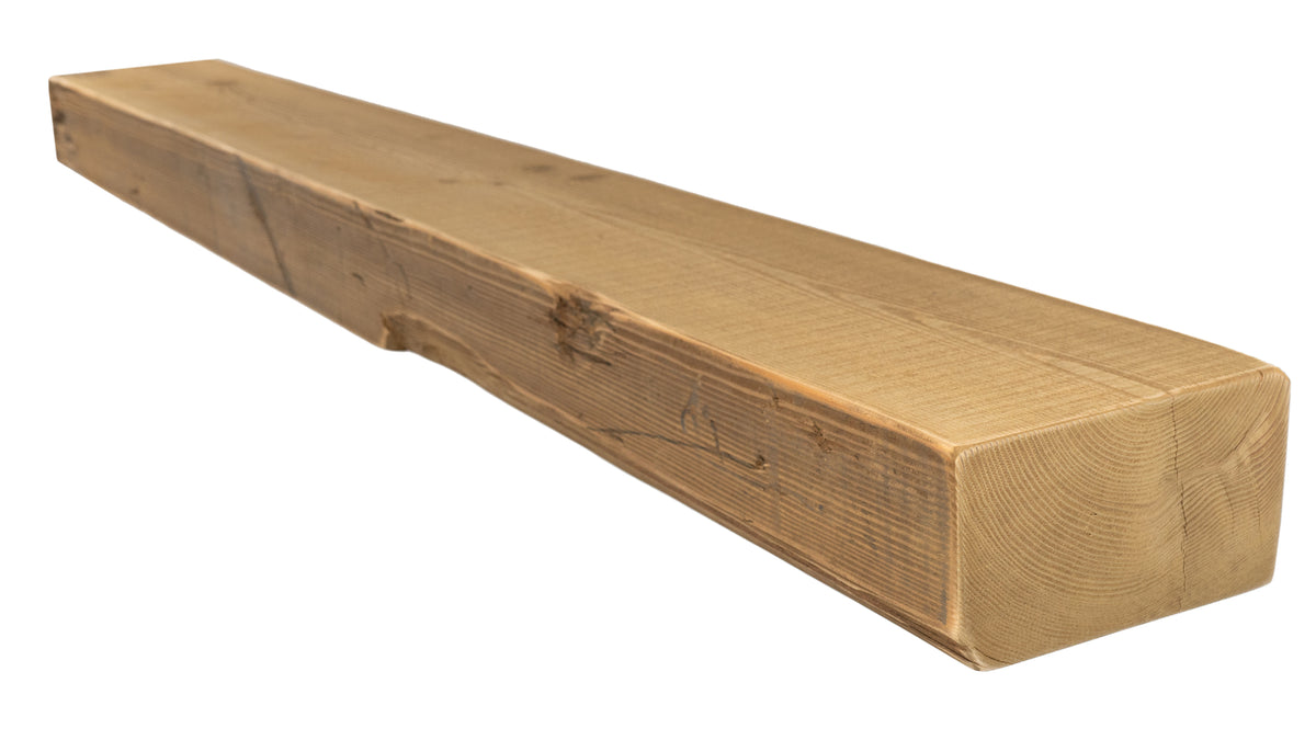 5.25&quot; x 9.5&quot; x 78&quot; Reclaimed Mantel - Dakota Timber Co