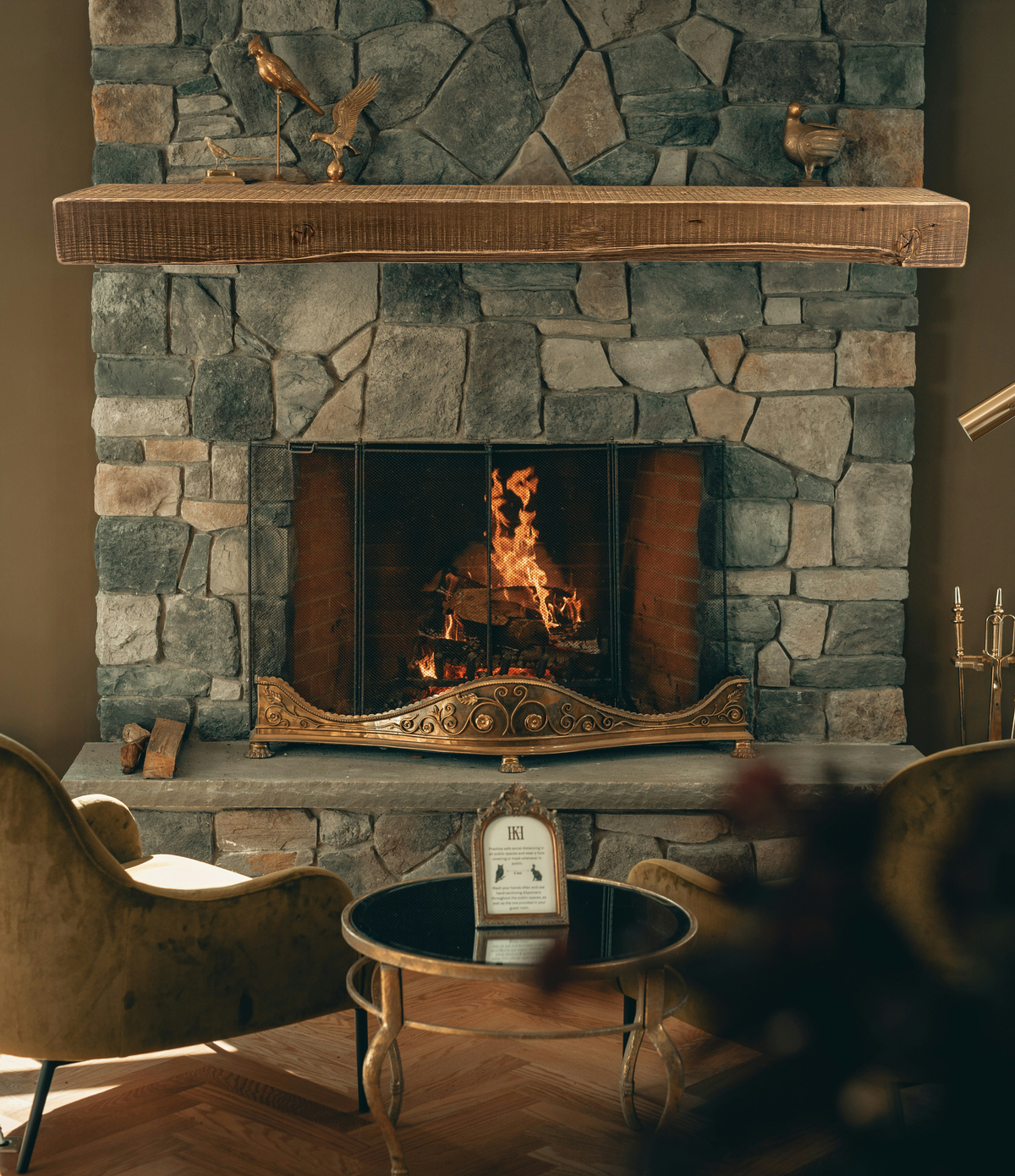 5&quot; x 8.5&quot; x 63.5&quot; Reclaimed Mantel - Dakota Timber Co