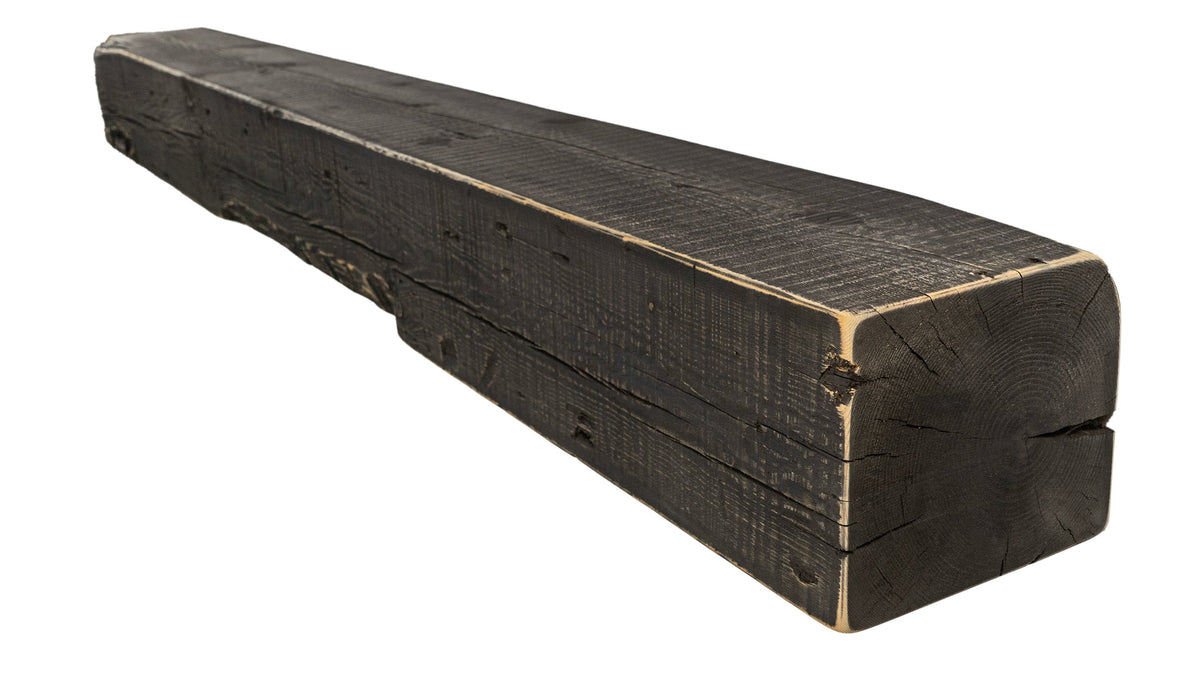 Reclaimed Wood Fireplace Mantel - Dakota Timber Co - Fireplace Mantels
