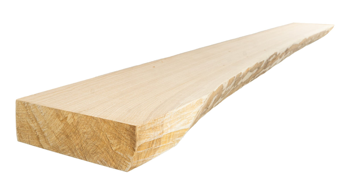 Reclaimed Live Edge Wood Fireplace Mantel - Dakota Timber Co - Fireplace Mantels