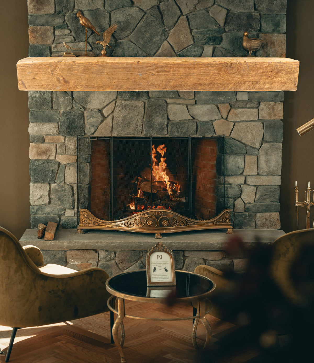 8&quot; x 8.5&quot; x 72&quot; Reclaimed Mantel - Dakota Timber Co