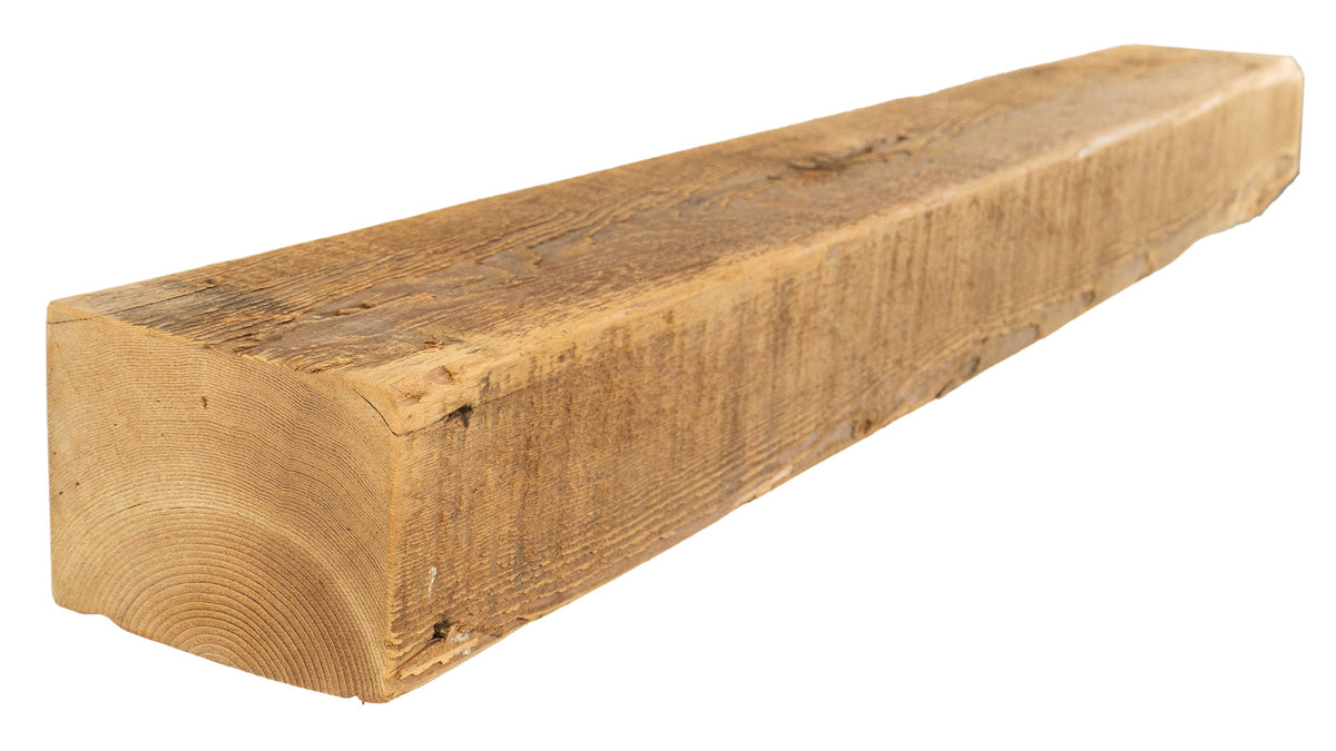Reclaimed Wood Fireplace Mantel - Dakota Timber Co - Fireplace Mantels