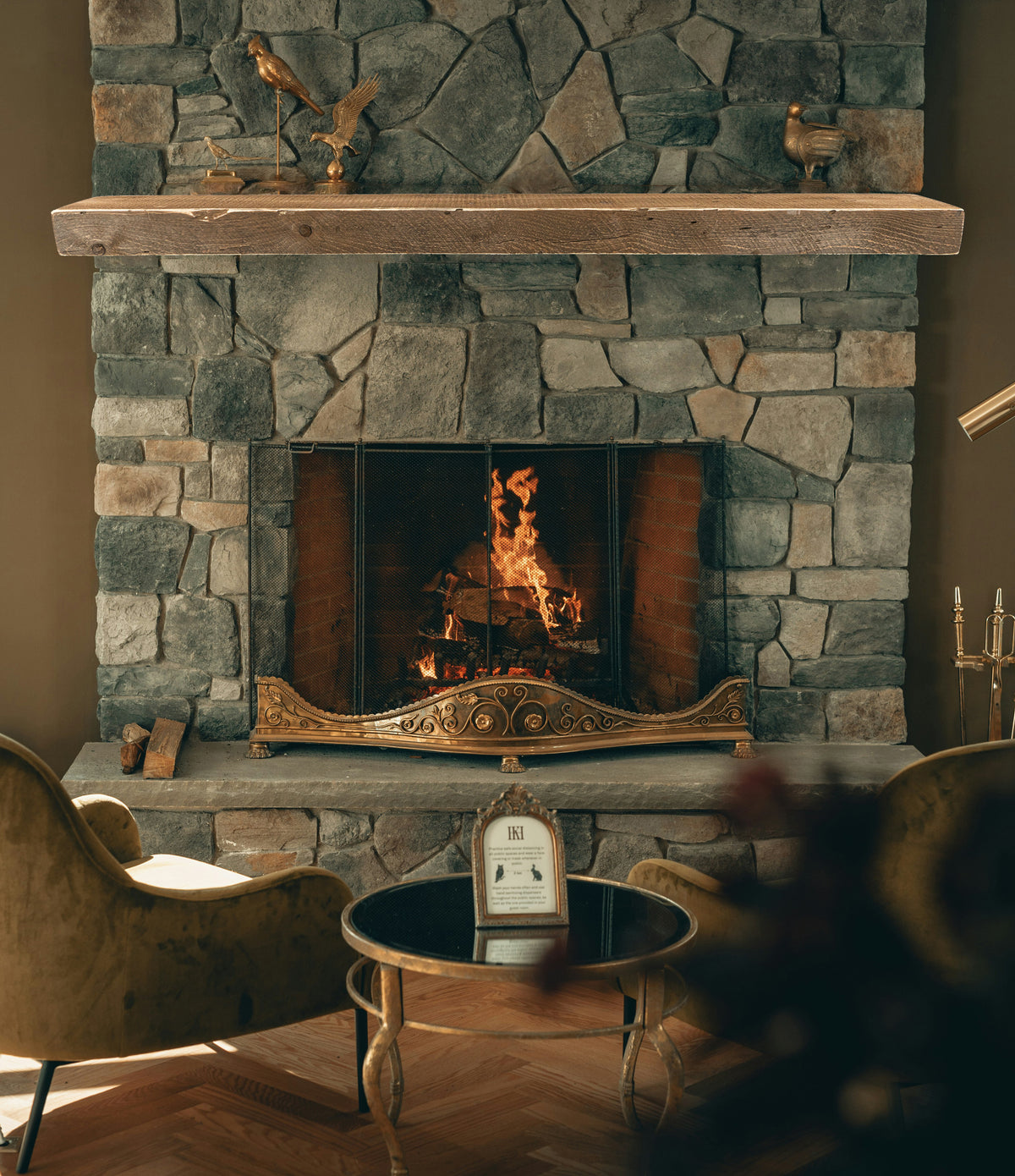 4.5&quot; x 9&quot; x 84&quot; Reclaimed Mantel - Dakota Timber Co