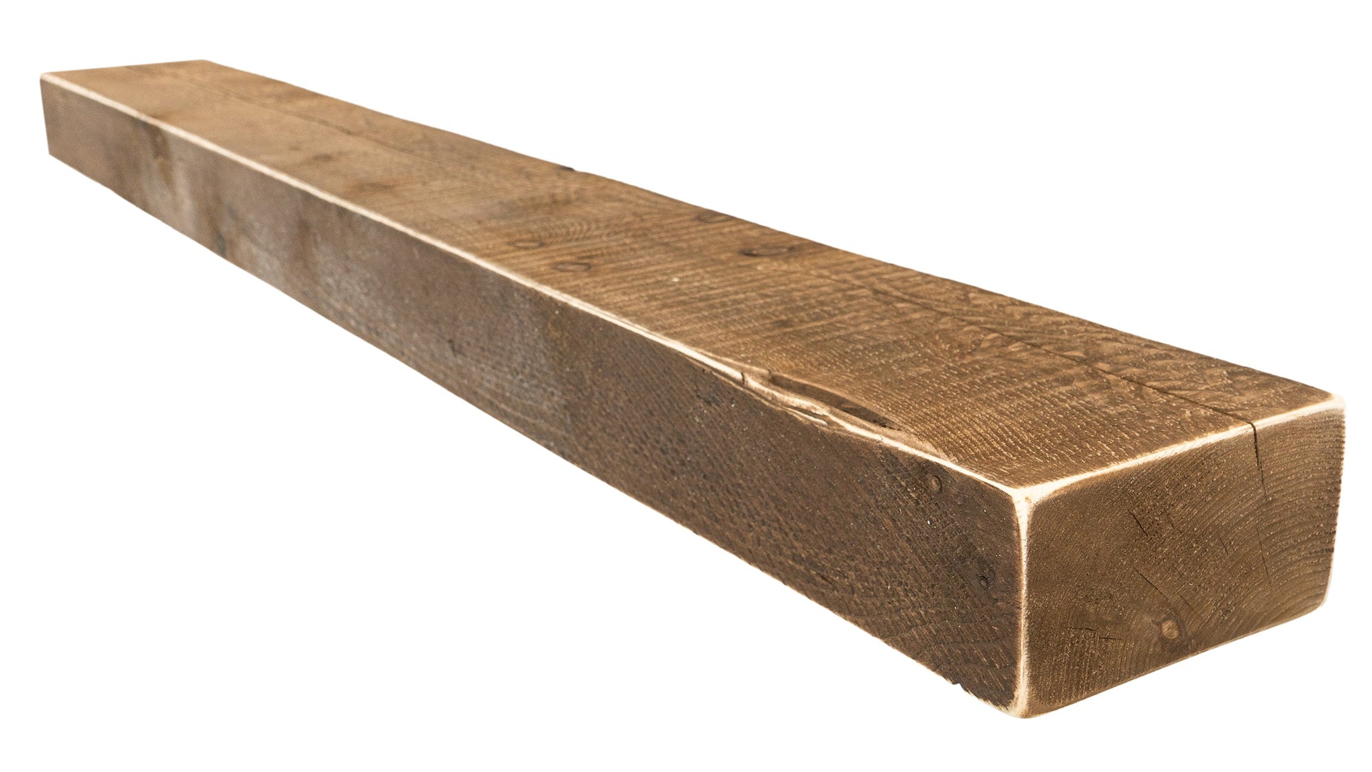 Reclaimed Wood Fireplace Mantel - Dakota Timber Co - Fireplace Mantels