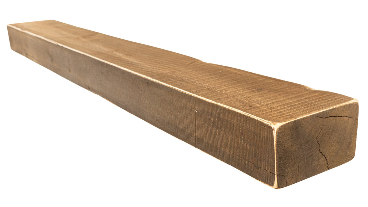 Reclaimed Wood Fireplace Mantel - Dakota Timber Co - Fireplace Mantels