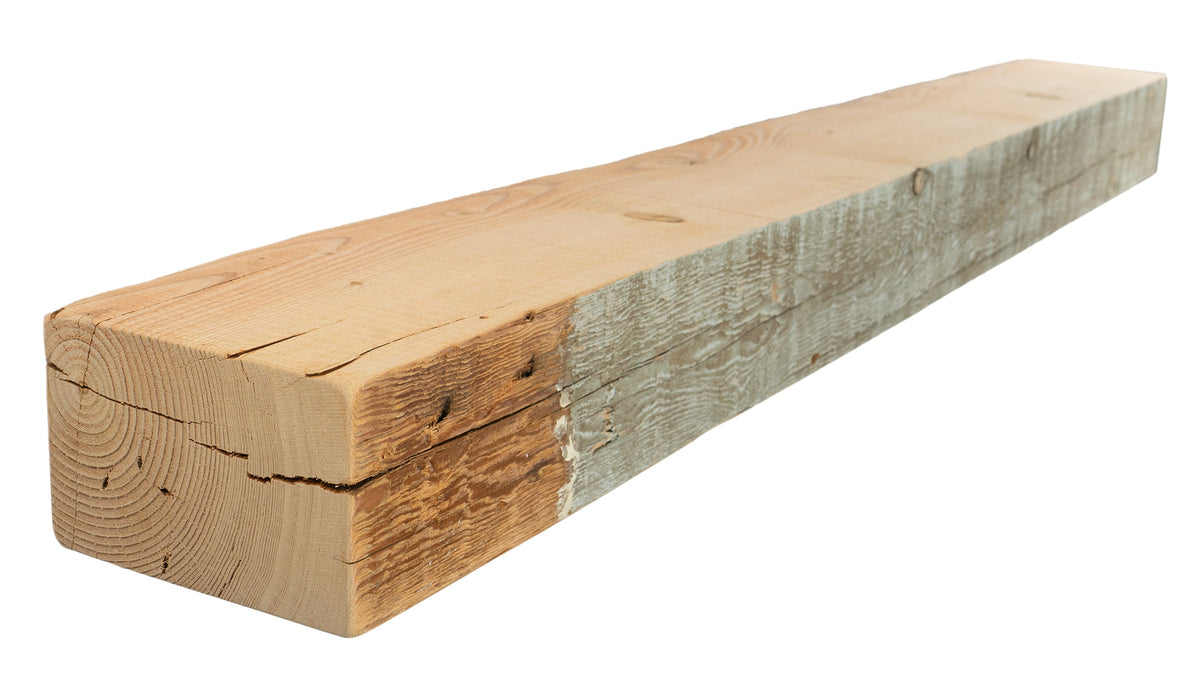 Reclaimed Wood Fireplace Mantel - Dakota Timber Co - Fireplace Mantels