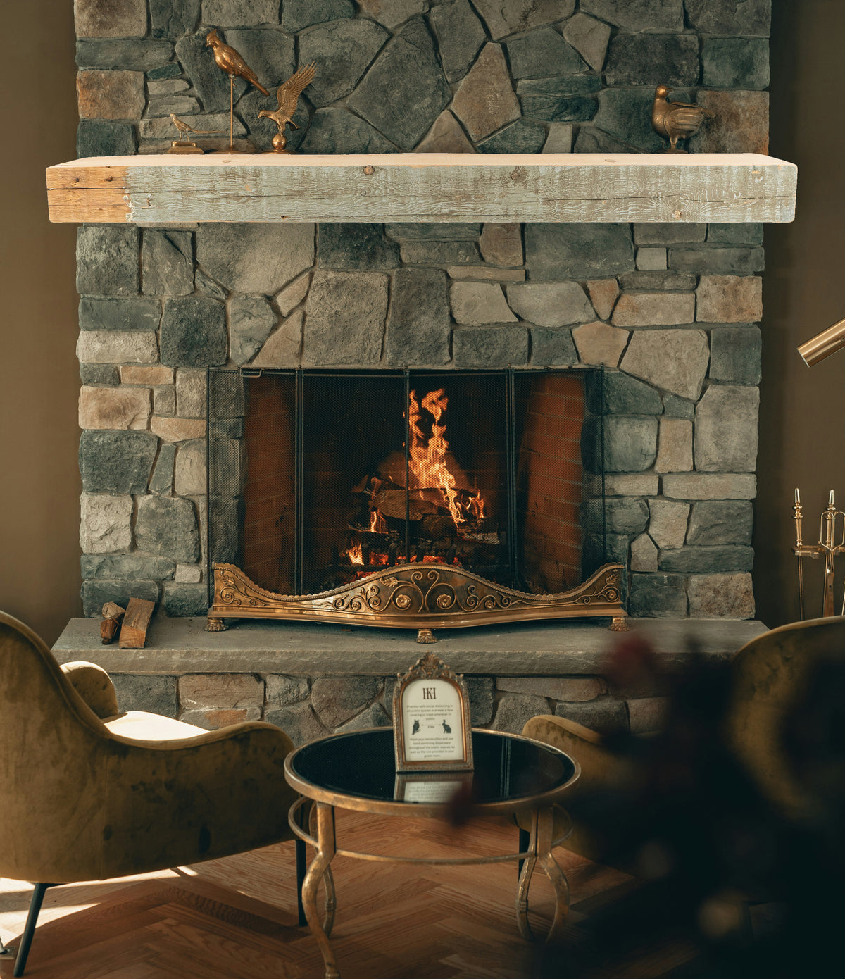 6&quot; x 9&quot; x 78&quot; Resawn Mantel - Dakota Timber Co