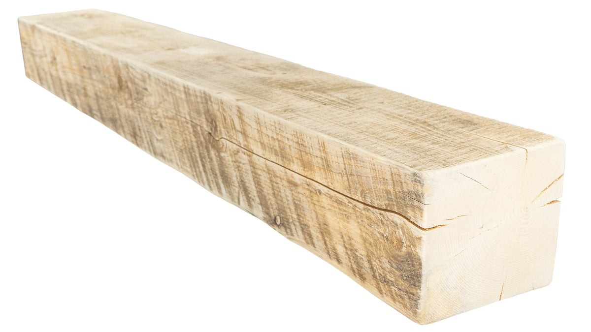 Reclaimed Wood Fireplace Mantel - Dakota Timber Co - Fireplace Mantels