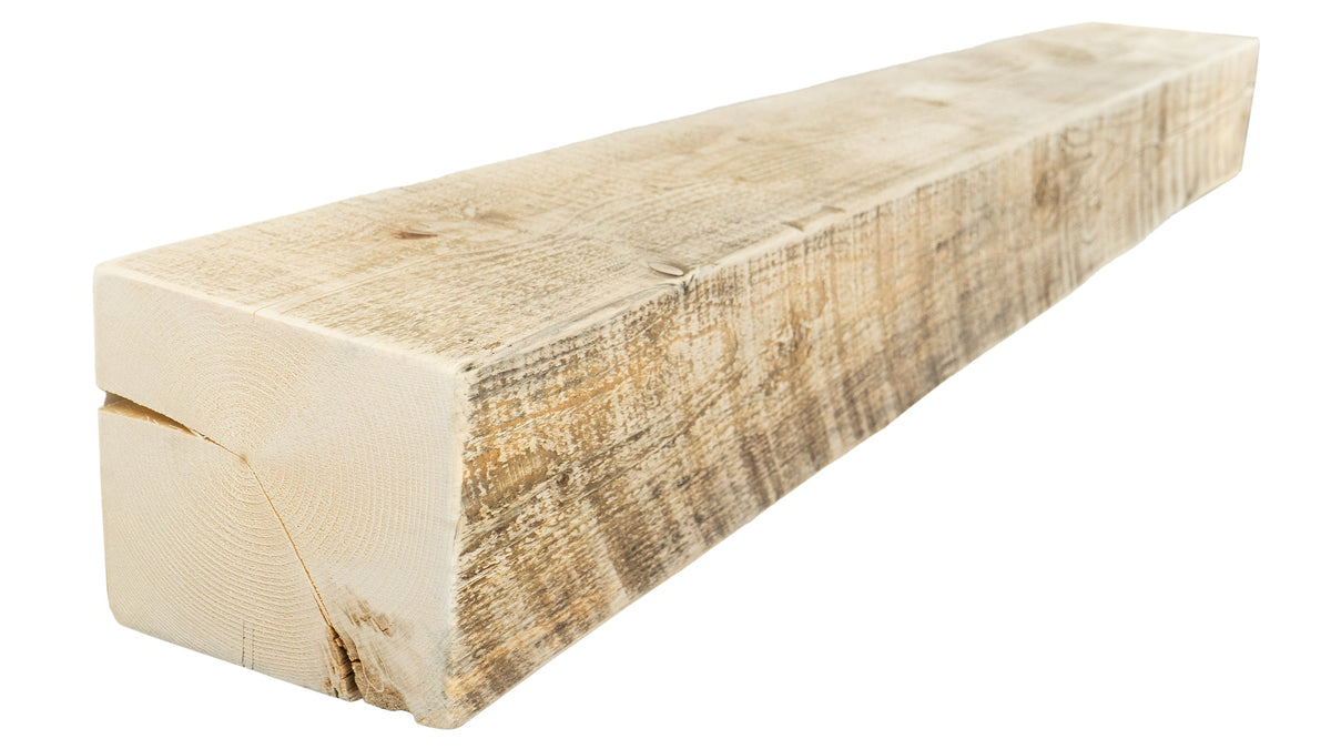 Reclaimed Wood Fireplace Mantel - Dakota Timber Co - Fireplace Mantels