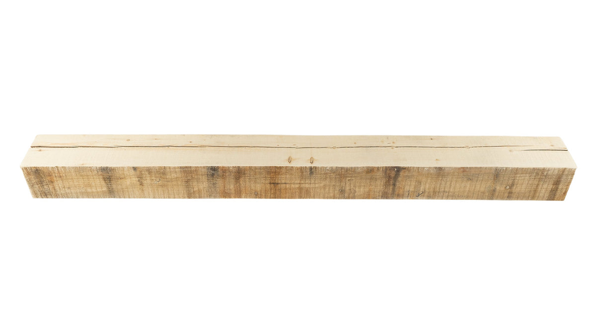 Reclaimed Wood Fireplace Mantel - Dakota Timber Co - Fireplace Mantels