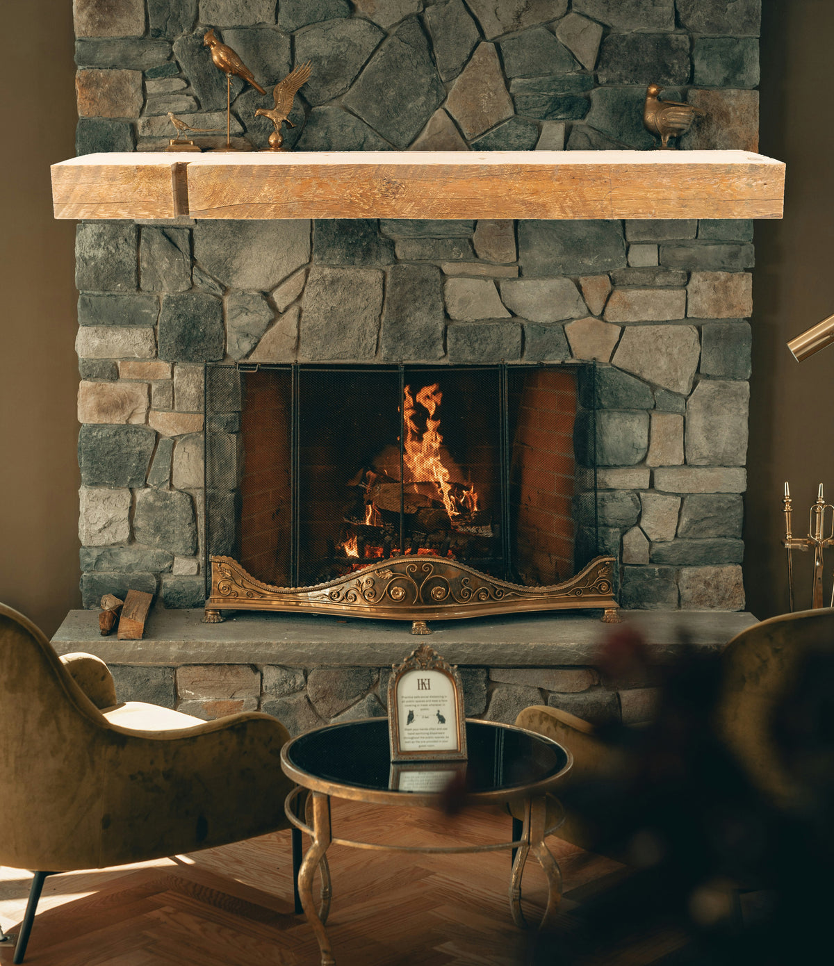 6&quot; x 11&quot; x 72&quot; Resawn Mantel - Dakota Timber Co