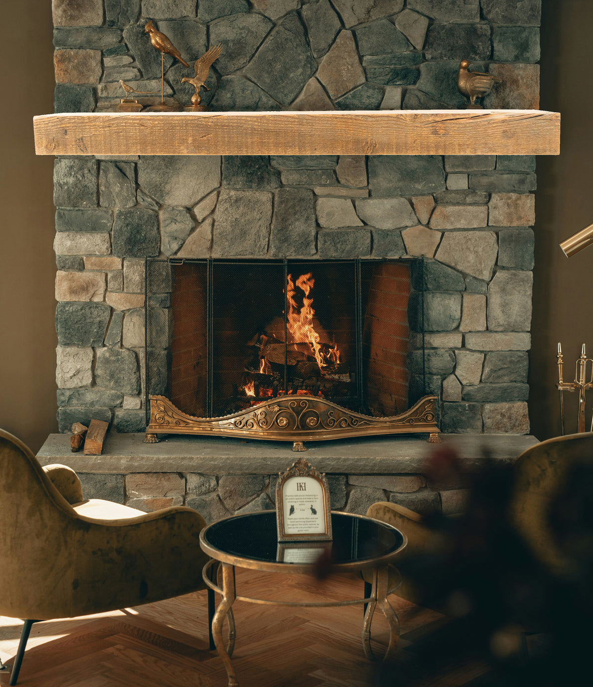5&quot; x 9&quot; x 68&quot; Resawn Mantel - Dakota Timber Co