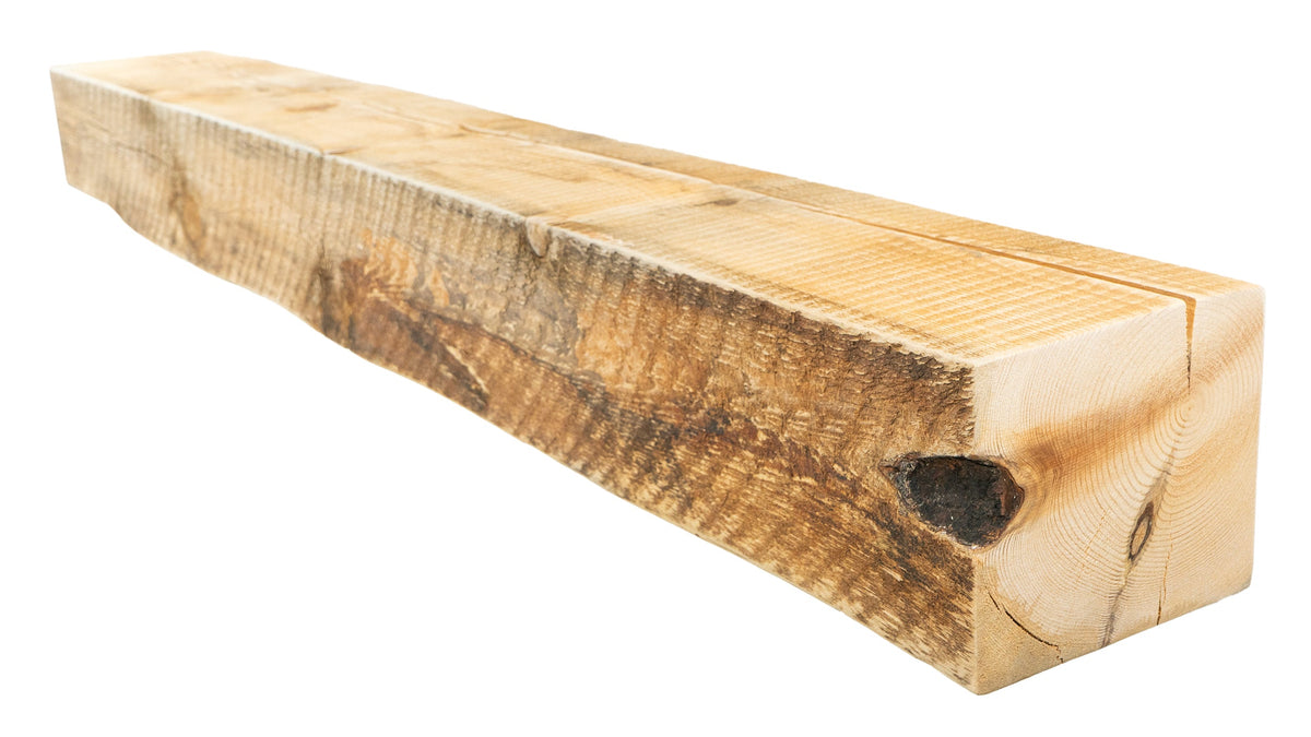 Reclaimed Wood Fireplace Mantel - Dakota Timber Co - Fireplace Mantels