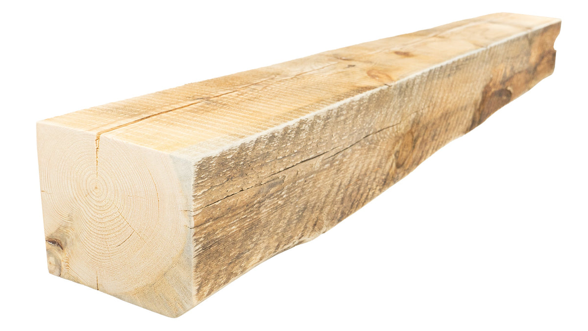 Reclaimed Wood Fireplace Mantel - Dakota Timber Co - Fireplace Mantels