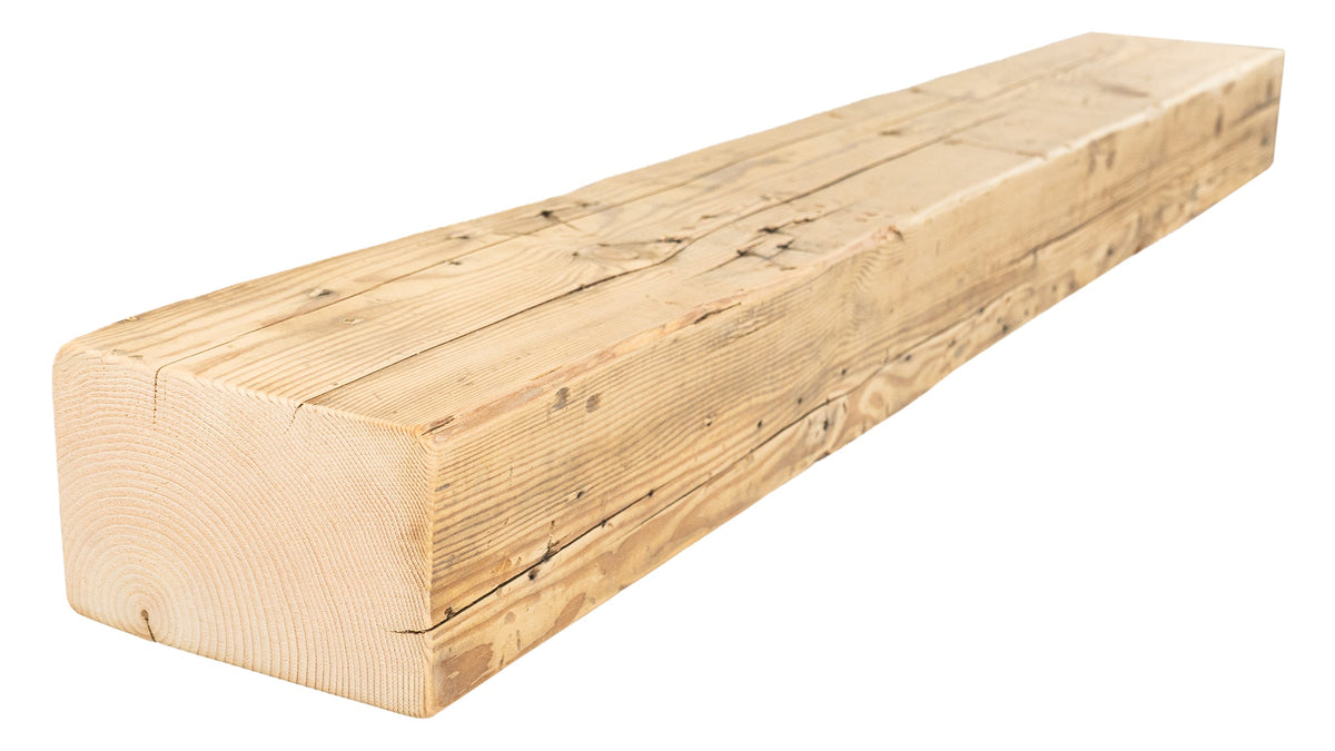 Reclaimed Wood Fireplace Mantel - Dakota Timber Co - Fireplace Mantels