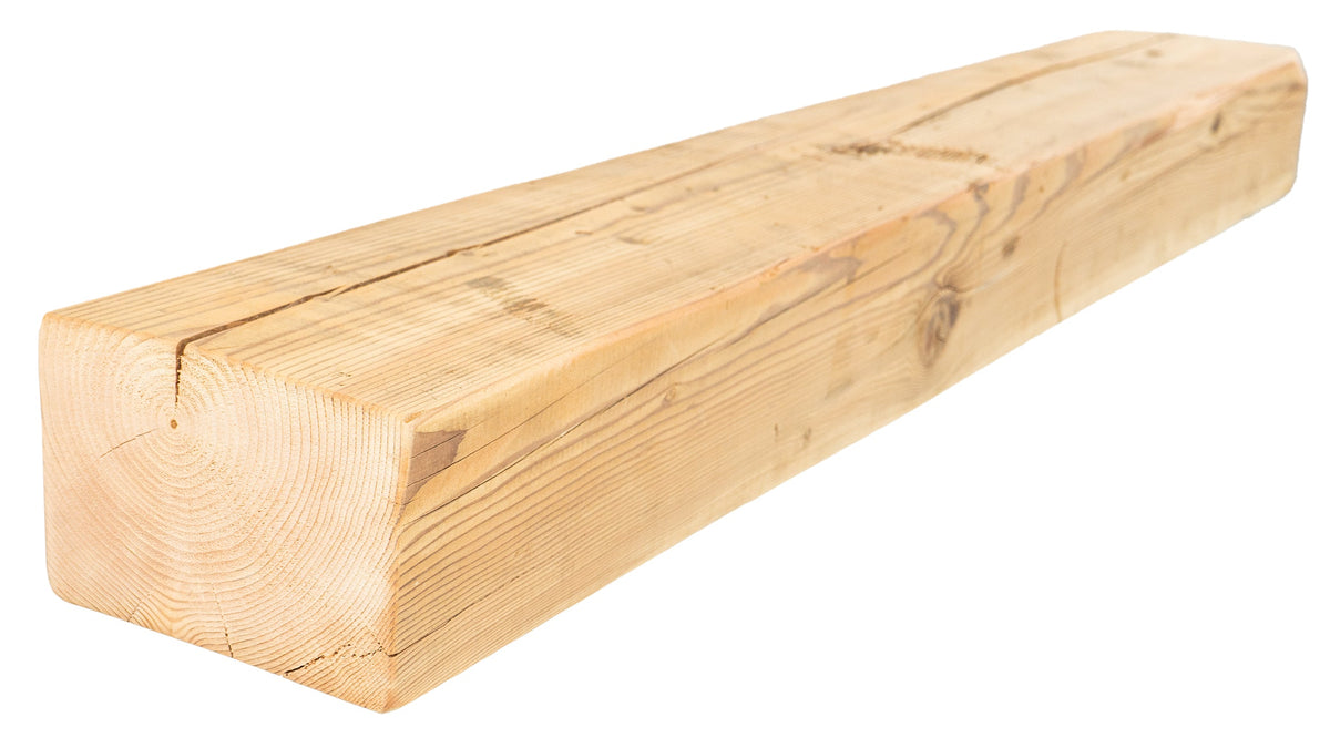 Reclaimed Wood Fireplace Mantel - Dakota Timber Co - Fireplace Mantels