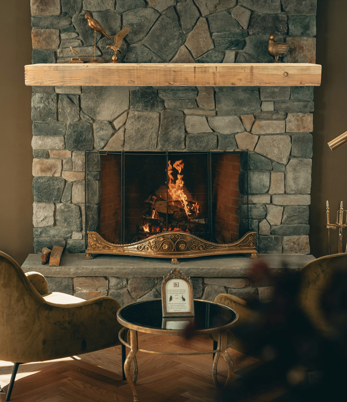 5.5&quot; x 8&quot; x 75&quot; Reclaimed Mantel - Dakota Timber Co