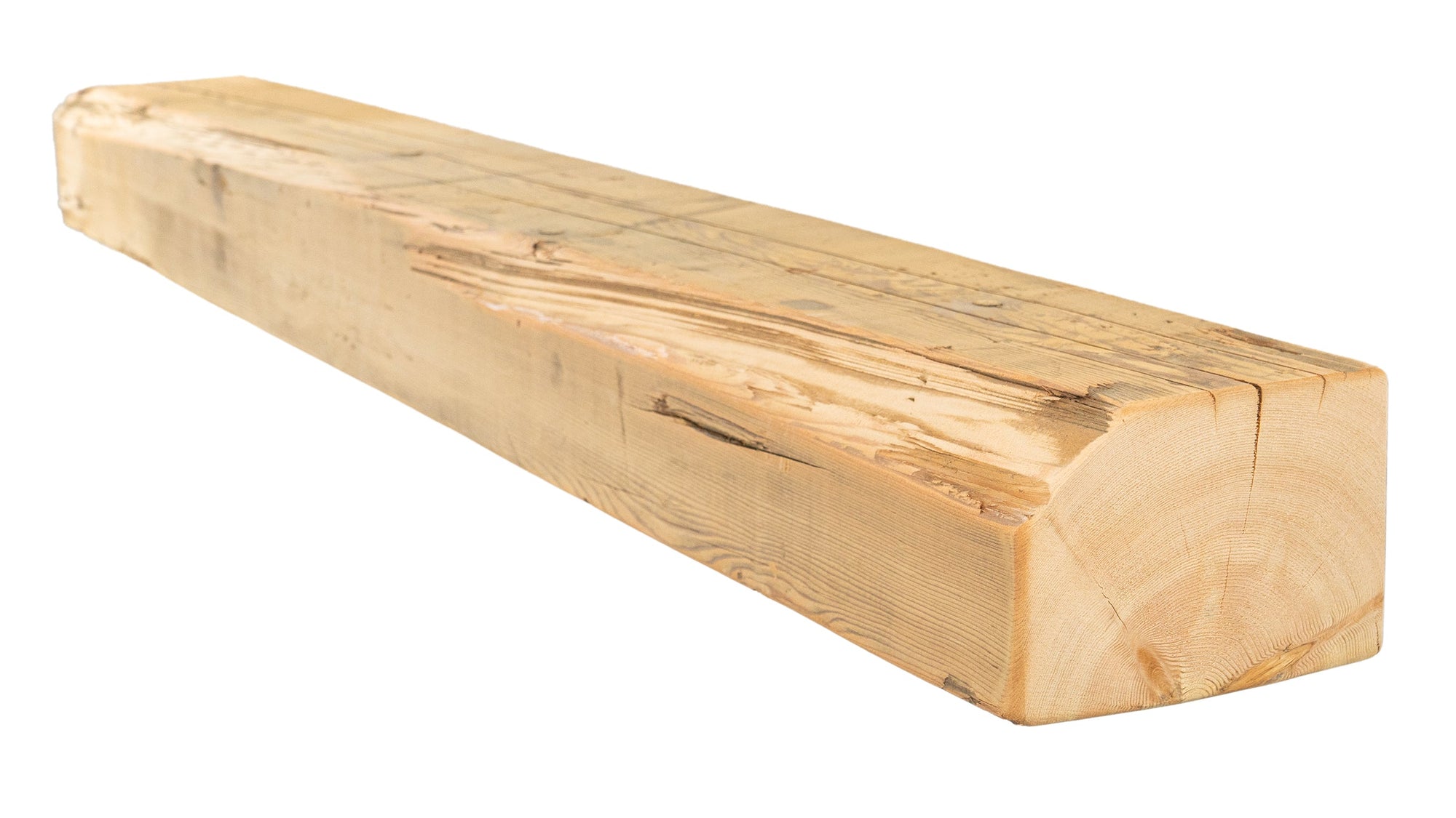Reclaimed Wood Fireplace Mantel - Dakota Timber Co - Fireplace Mantels