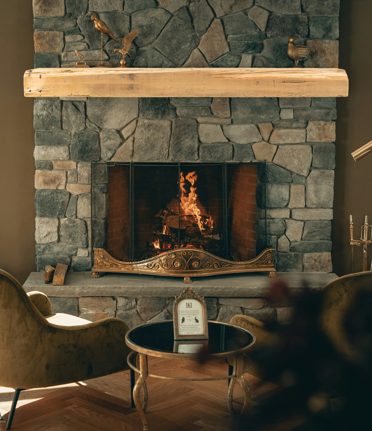 5&quot; x 7.5&quot; x 63&quot; Reclaimed Mantel - Dakota Timber Co