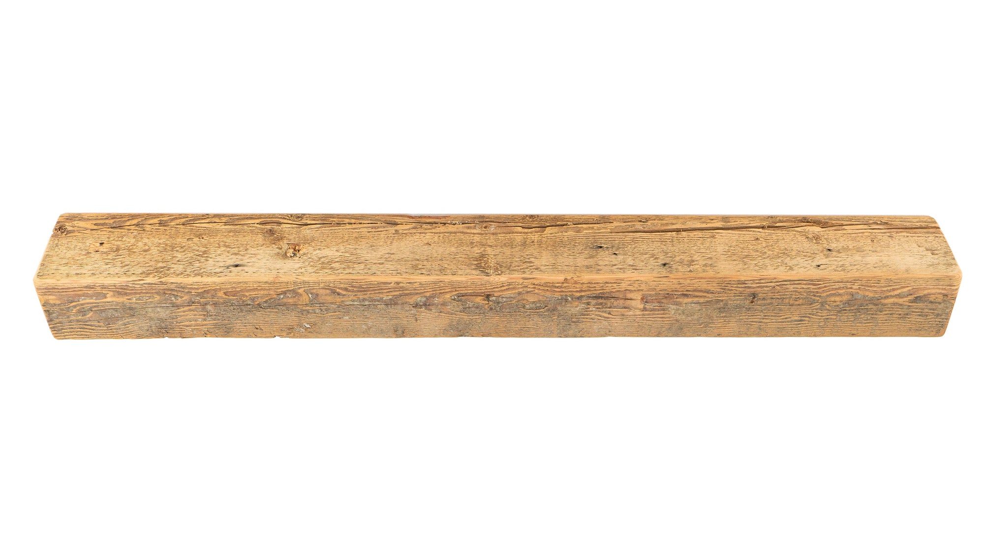 Reclaimed Wood Fireplace Mantel - Dakota Timber Co - Fireplace Mantels