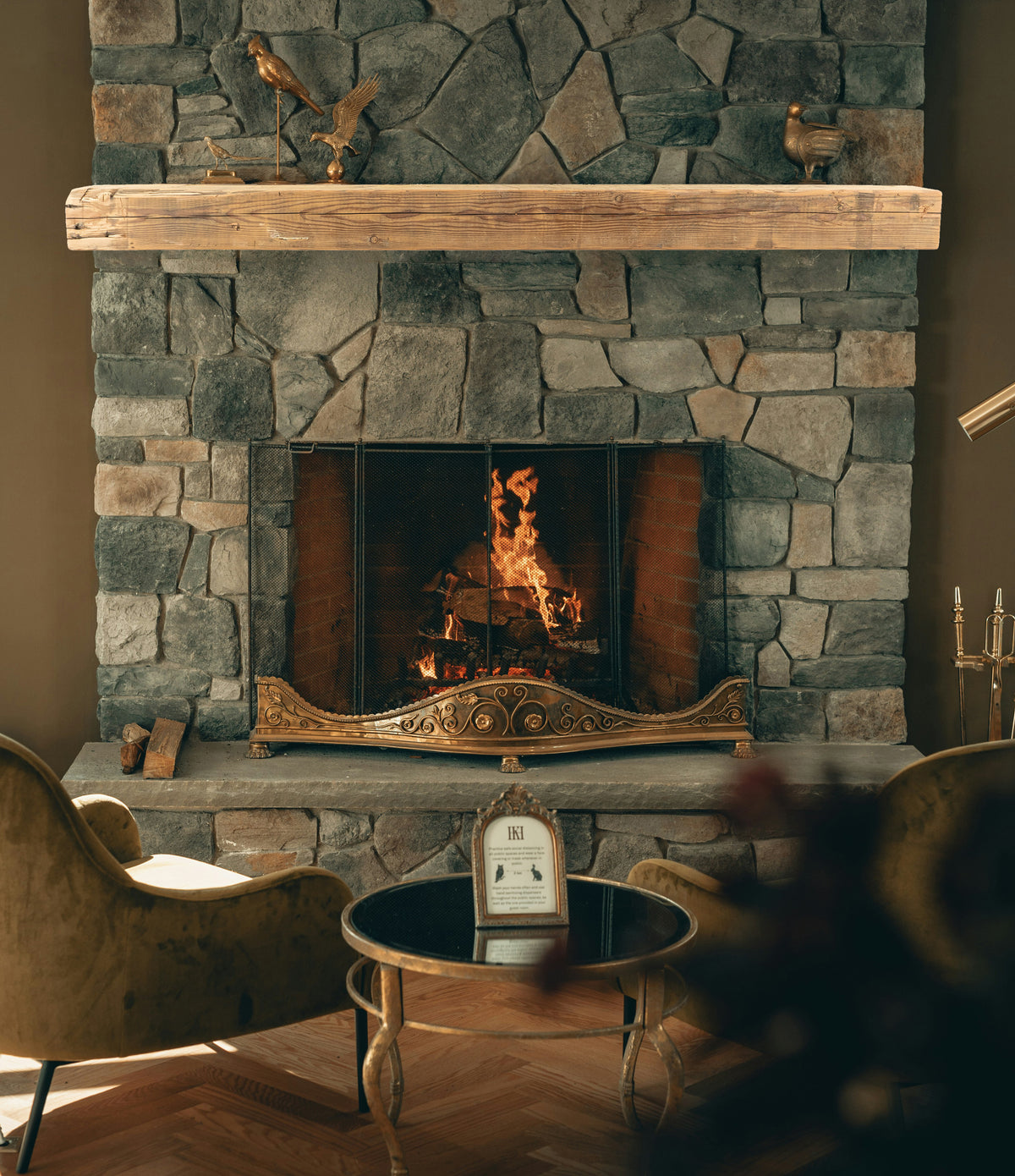 5&quot; x 8&quot; x 76&quot; Reclaimed Mantel - Dakota Timber Co