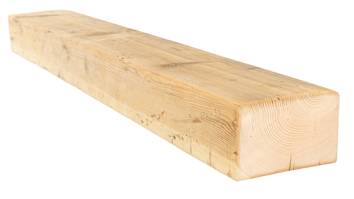 Reclaimed Wood Fireplace Mantel - Dakota Timber Co - Fireplace Mantels