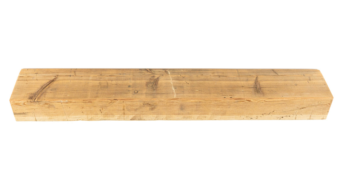 Reclaimed Wood Fireplace Mantel - Dakota Timber Co - Fireplace Mantels