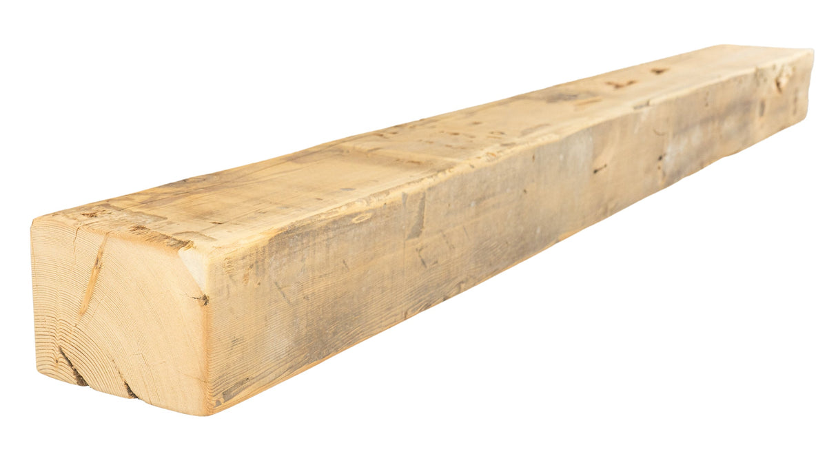 Reclaimed Wood Fireplace Mantel - Dakota Timber Co - Fireplace Mantels