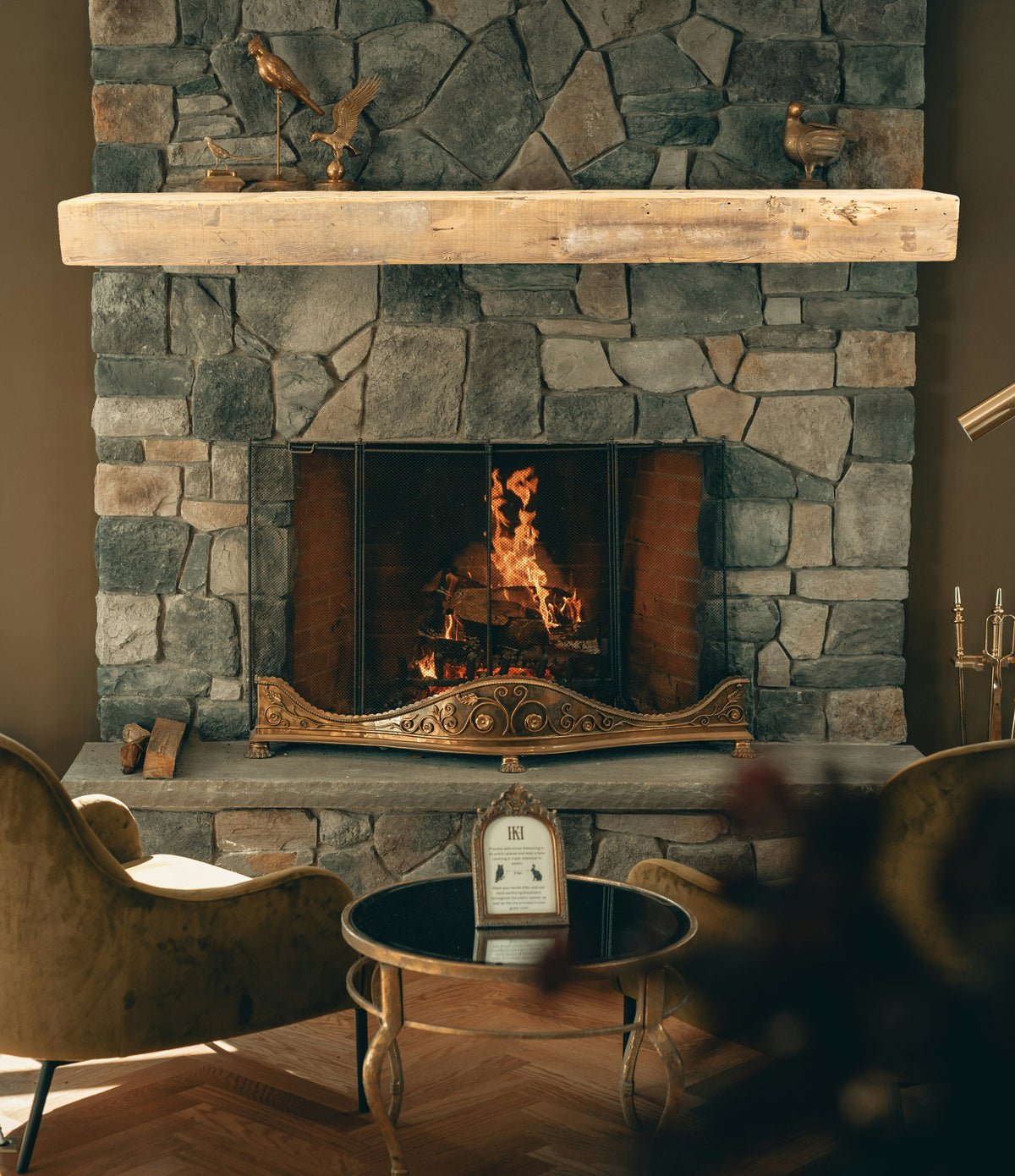 5.5&quot; x 7&quot; x 71&quot; Reclaimed Mantel - Dakota Timber Co
