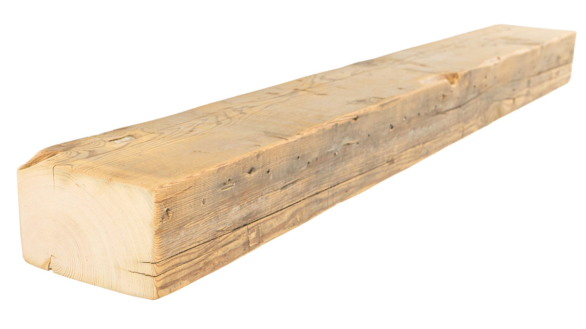 Reclaimed Wood Fireplace Mantel - Dakota Timber Co - Fireplace Mantels