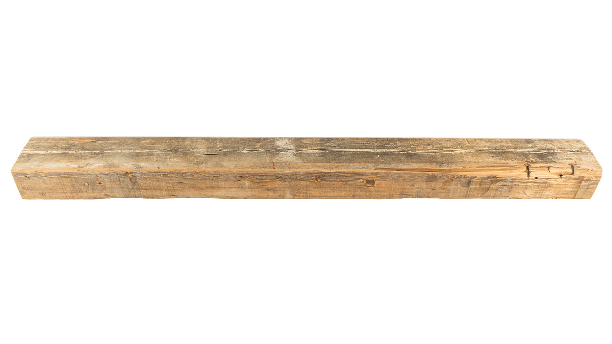 Reclaimed Wood Fireplace Mantel - Dakota Timber Co - Fireplace Mantels
