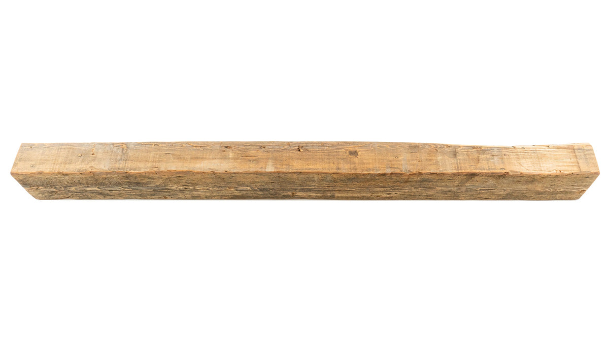 Reclaimed Wood Fireplace Mantel - Dakota Timber Co - Fireplace Mantels
