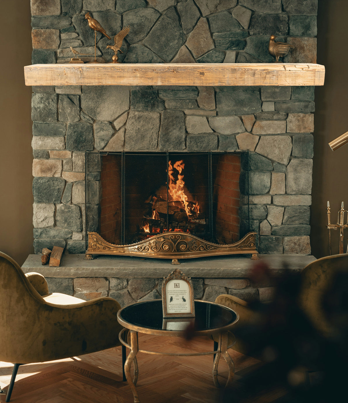 5.5&quot; x 8&quot; x 82&quot; Reclaimed Mantel - Dakota Timber Co