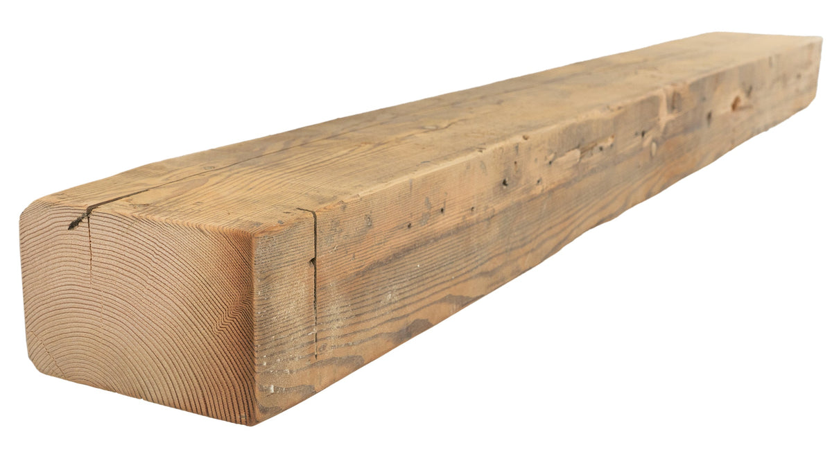 Reclaimed Wood Fireplace Mantel - Dakota Timber Co - Fireplace Mantels