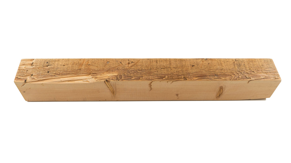 Reclaimed Wood Fireplace Mantel - Dakota Timber Co - Fireplace Mantels