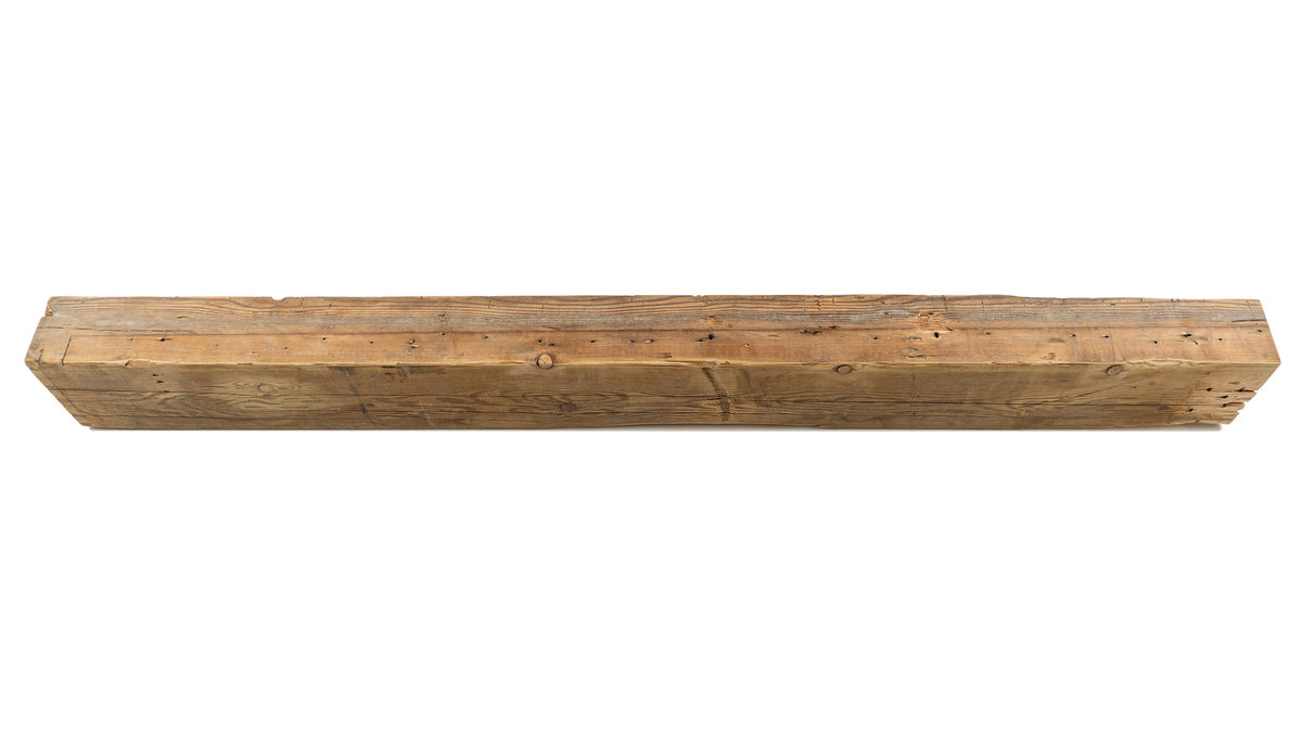 Reclaimed Wood Fireplace Mantel - Dakota Timber Co - Fireplace Mantels