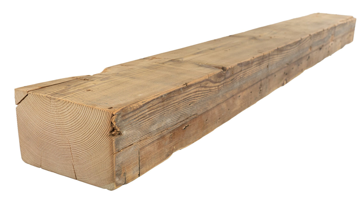 Reclaimed Wood Fireplace Mantel - Dakota Timber Co - Fireplace Mantels