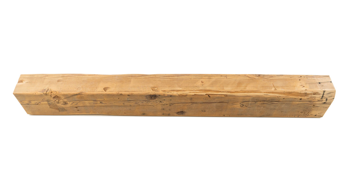 Reclaimed Wood Fireplace Mantel - Dakota Timber Co - Fireplace Mantels