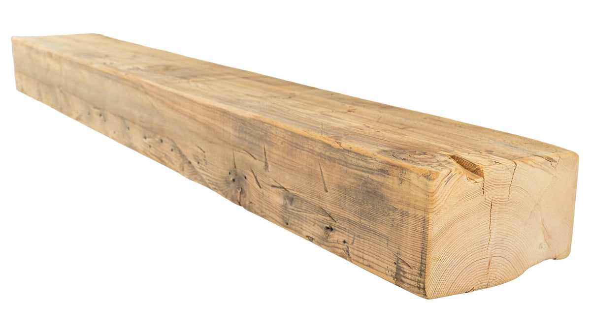 Reclaimed Wood Fireplace Mantel - Dakota Timber Co - Fireplace Mantels