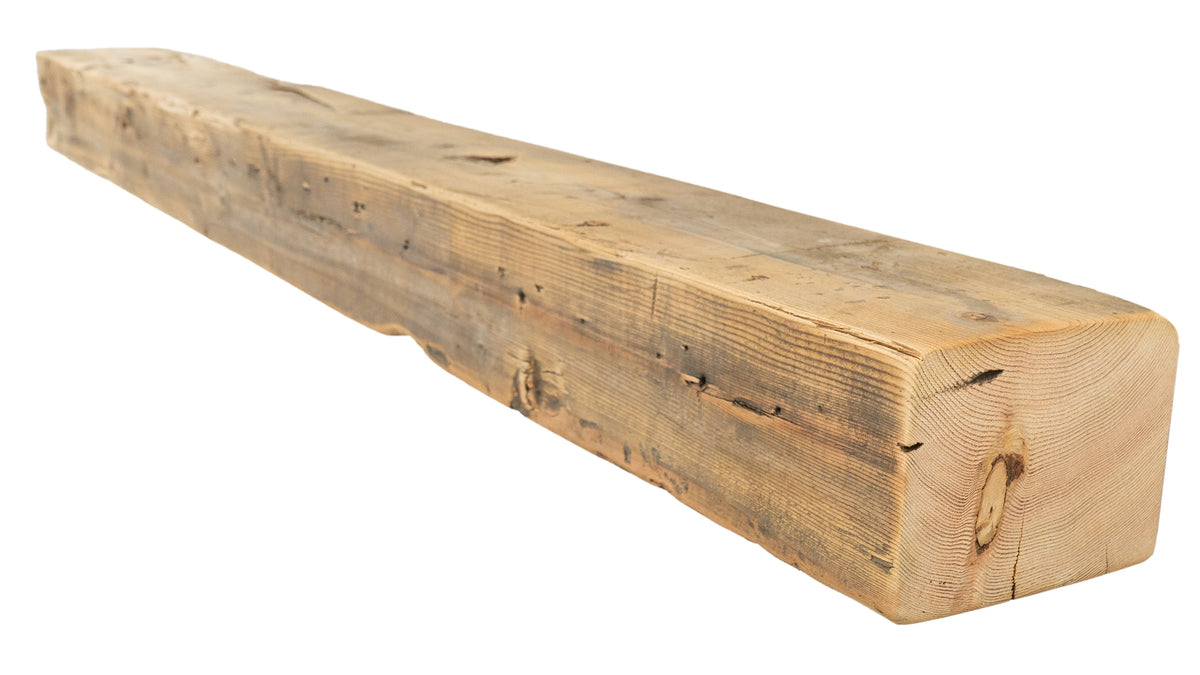 Reclaimed Wood Fireplace Mantel - Dakota Timber Co - Fireplace Mantels