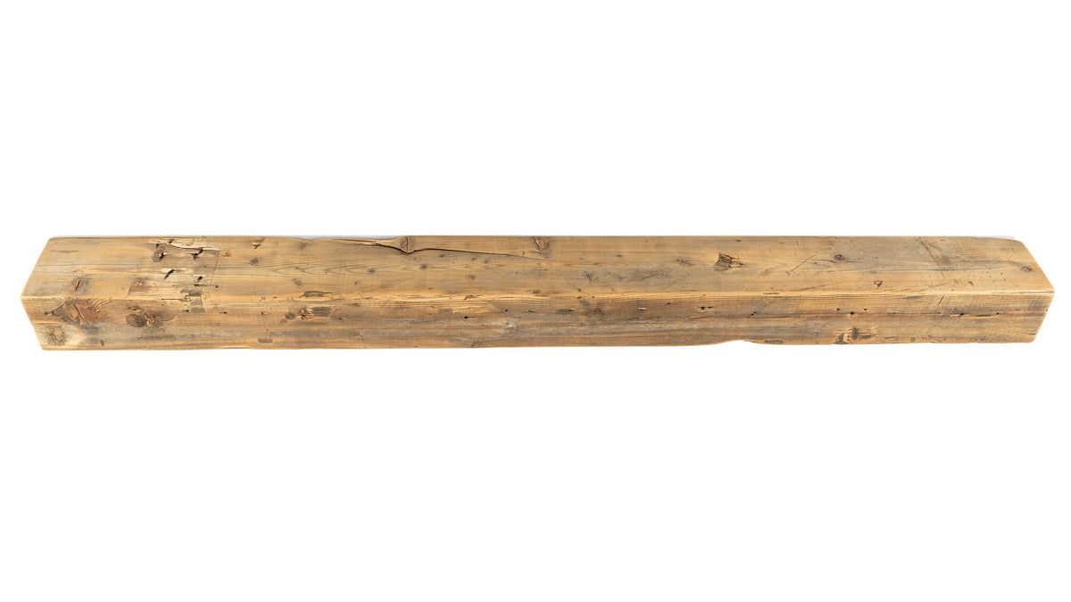 Reclaimed Wood Fireplace Mantel - Dakota Timber Co - Fireplace Mantels