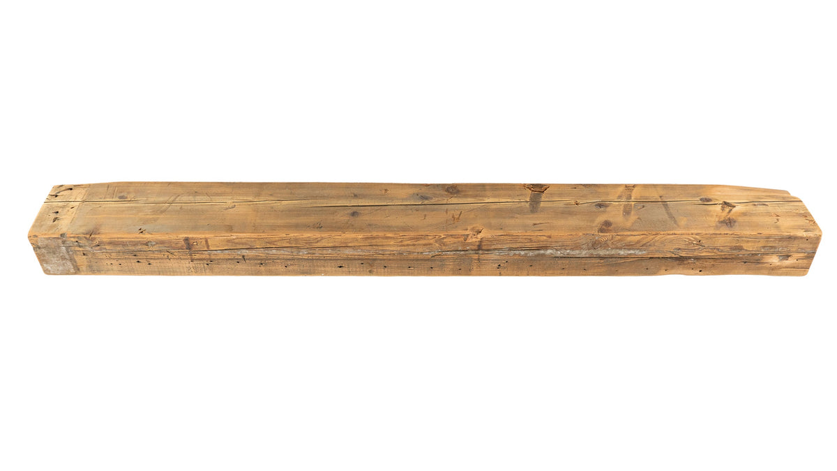 Reclaimed Wood Fireplace Mantel - Dakota Timber Co - Fireplace Mantels