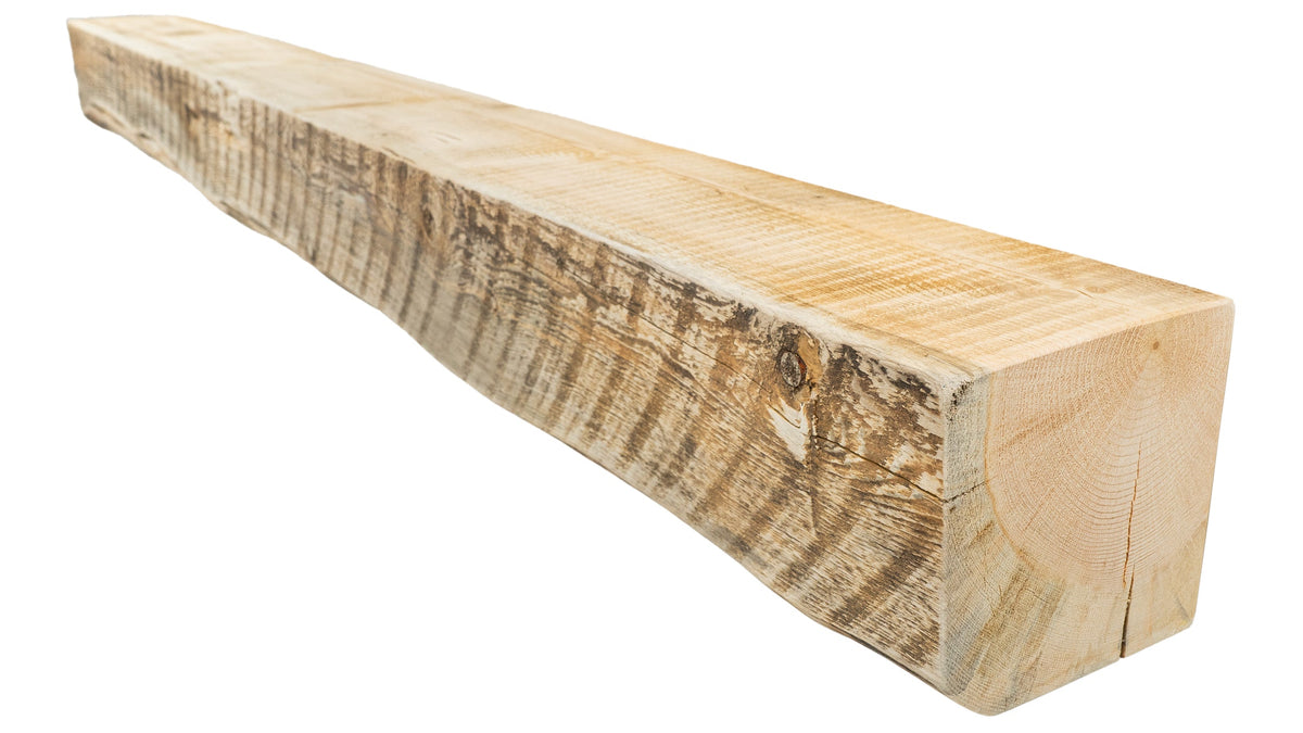 Reclaimed Wood Fireplace Mantel - Dakota Timber Co - Fireplace Mantels