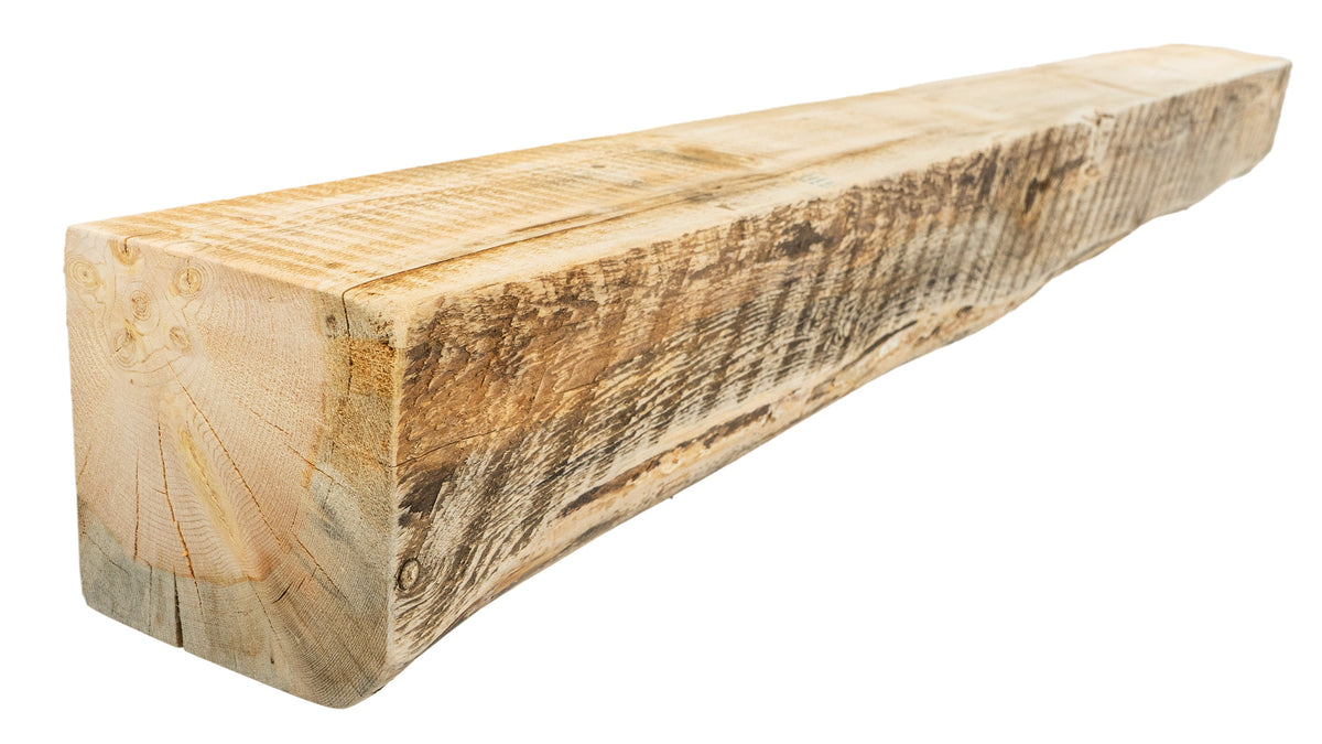 Reclaimed Wood Fireplace Mantel - Dakota Timber Co - Fireplace Mantels