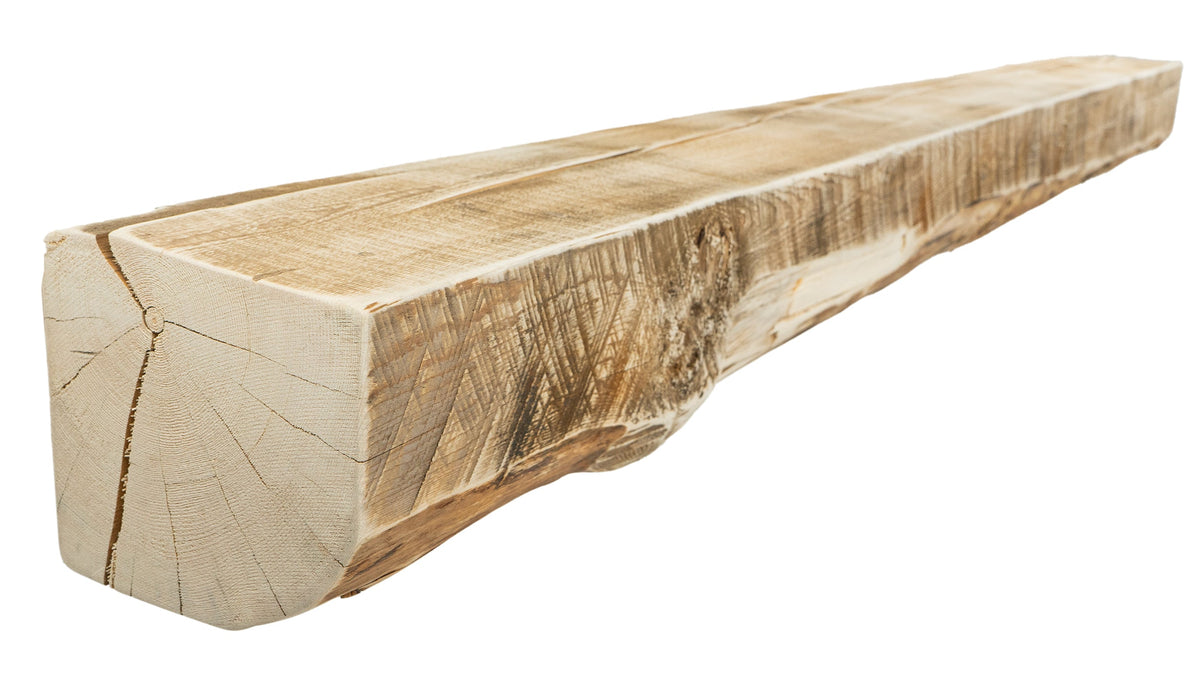 Reclaimed Wood Fireplace Mantel - Dakota Timber Co - Fireplace Mantels